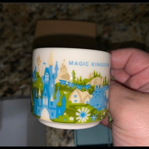 New Starbucks Disney World Magic Kingdom You Are Here Mug Ornament Set - Picture 4 of 5